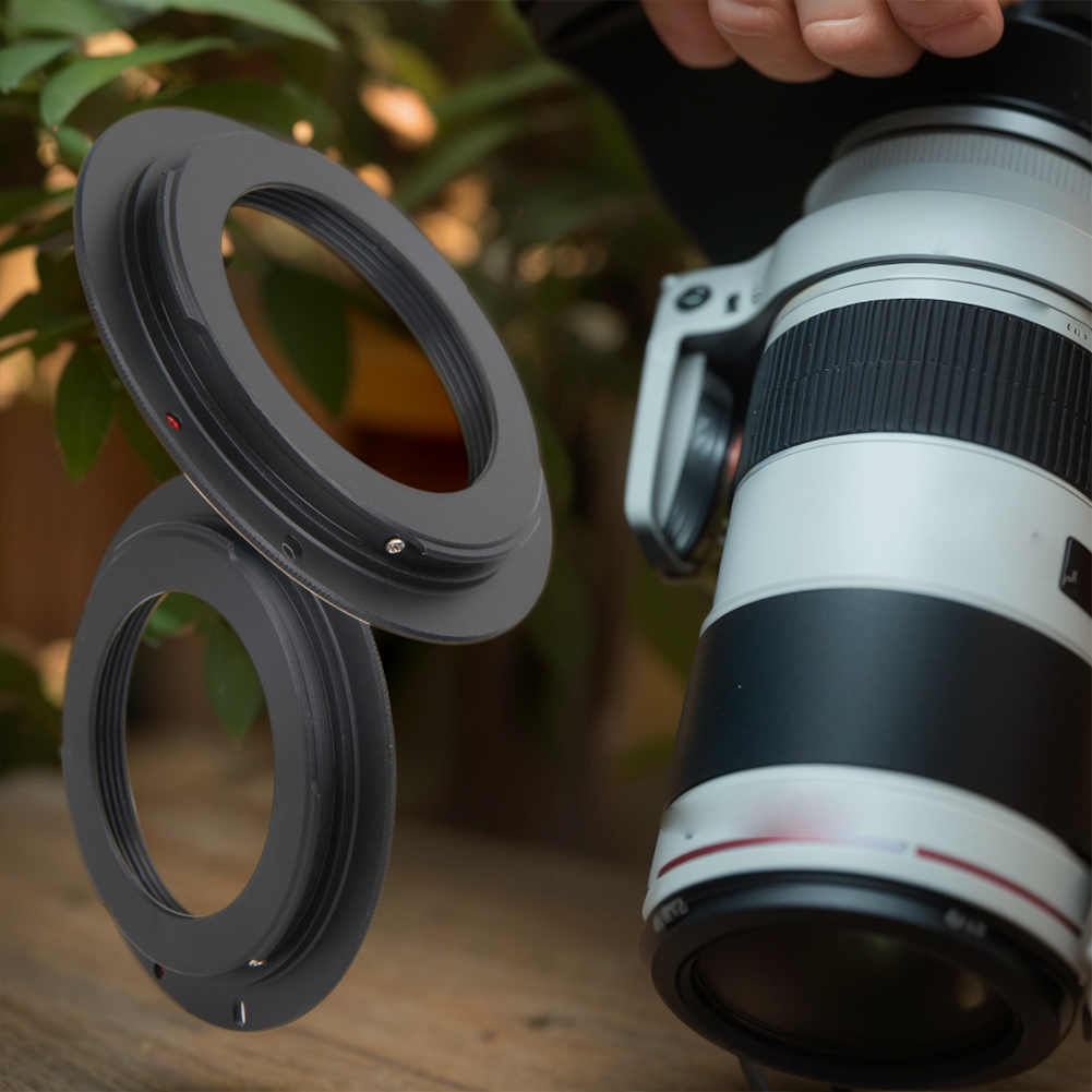 محول تركيب عدسة M42، حلقات محو - مراجعة Lens Adapter Ring وسعره