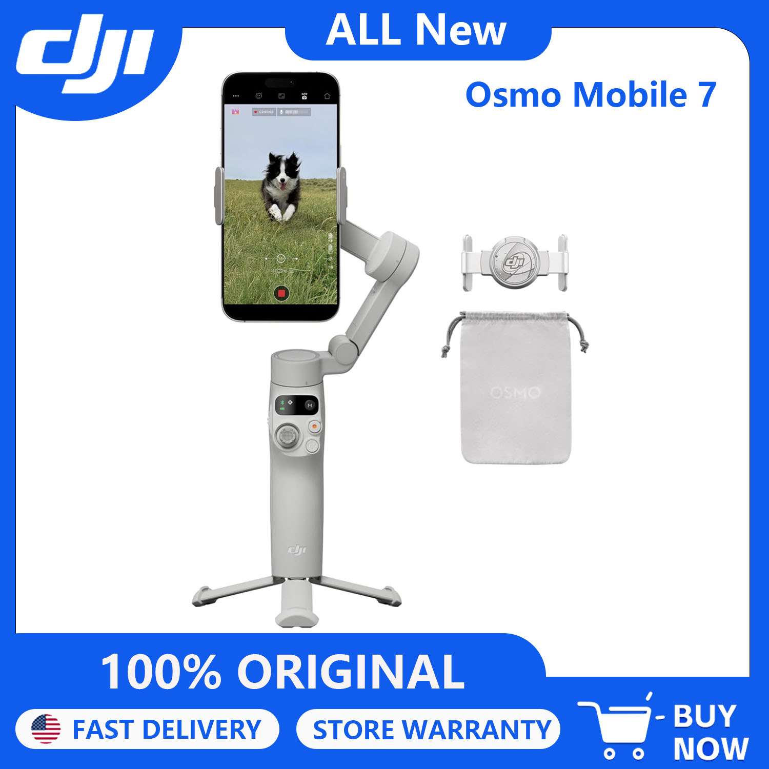 مثبت جيمبال DJI Osmo Mobile 7  - مراجعة Photography Basics وسعره