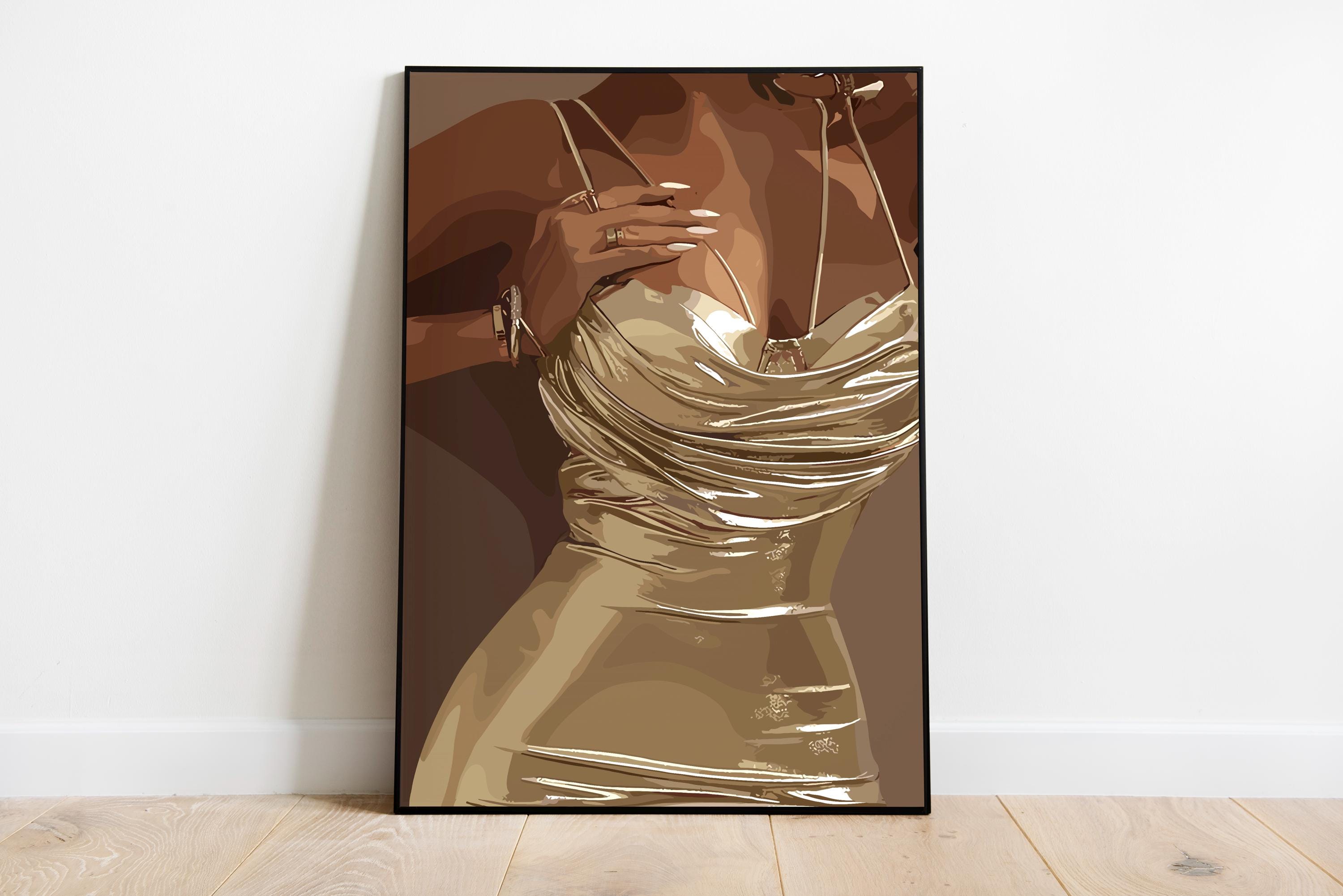 فتاة سوداء عصرية المرأة مسمار  - مراجعة Photography Design وسعره
